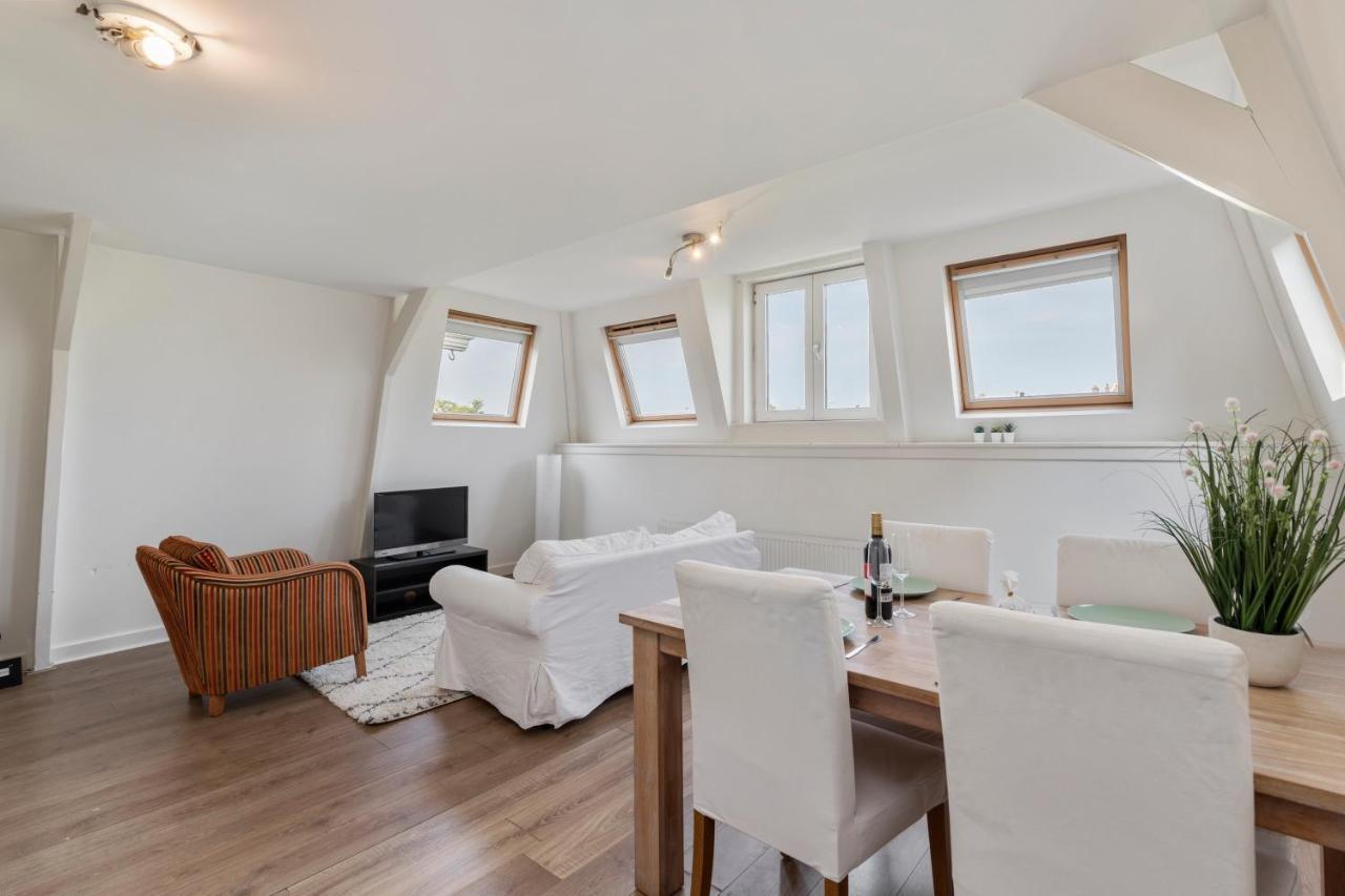 Central Top Floor Apartment With Private Balcony - Apt 3 Amszterdam Kültér fotó